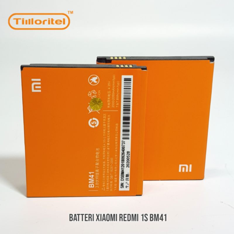 BATRAI XIAOMI BM41/XIAOMI REDMI 1S ORI