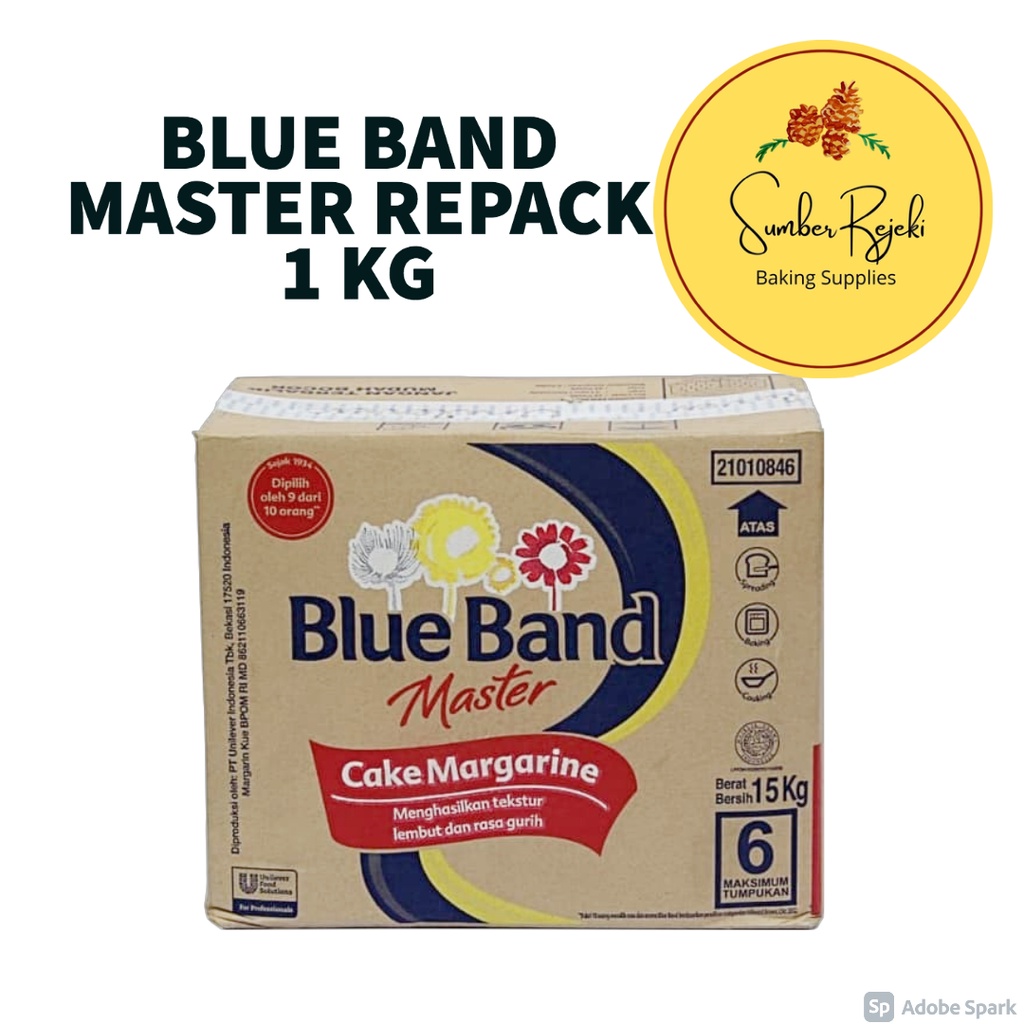 

Blueband / Blue Band Master Cake Margarine 1 KG