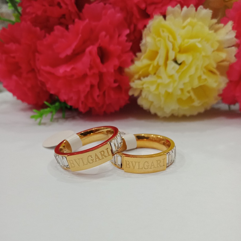 Cincin TITANIUM STEENLISS STELL ANTI KARAT (COD)