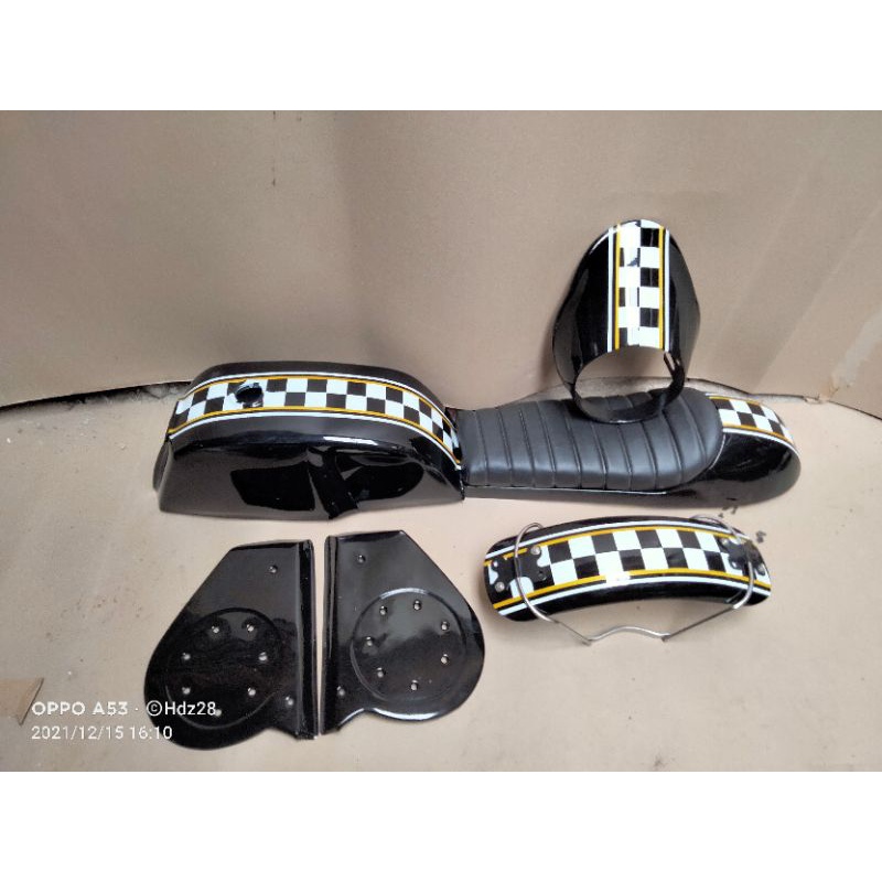 Paket Custom Paket Caferacer Cat Baju Set Caferacer