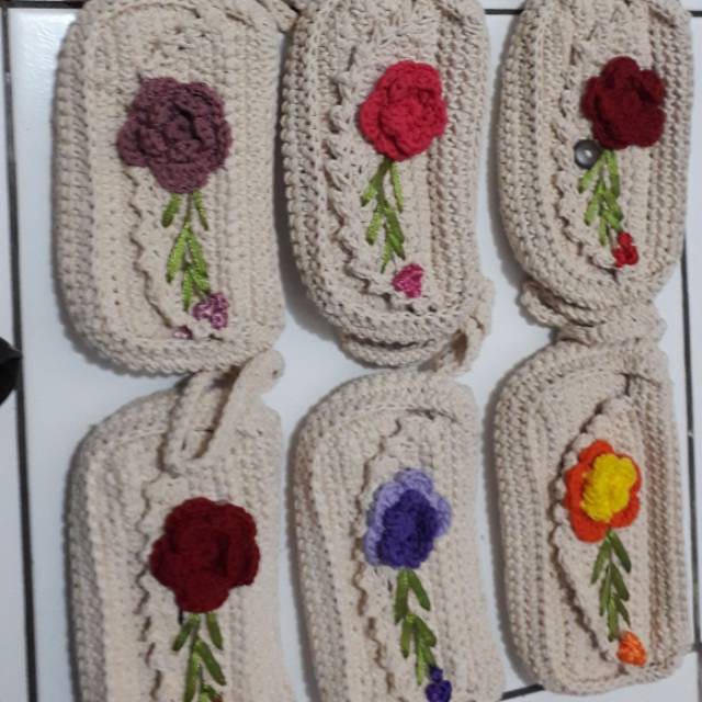 Dompet Rajut Tangan kecil / KNETTING Handmade RAJUT LEMBANG