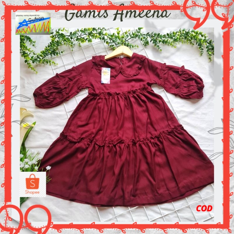 1-5TH DRESS ANAK GAMIS ANAK BEATRICE DRESS GAMIS AMEENA