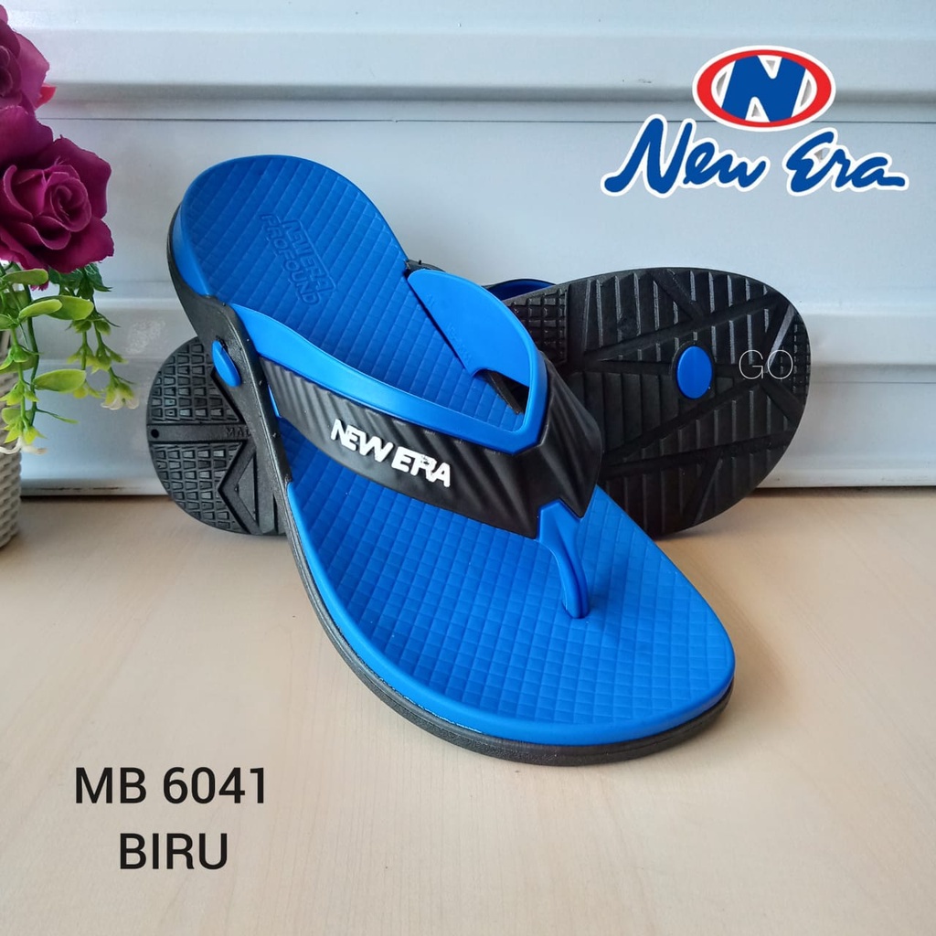 gos NEW ERA MB 6041 SANDAL JEPIT PRIA Sandal Karet Pria Distro Casual Sandal Pria Keren Terbaru