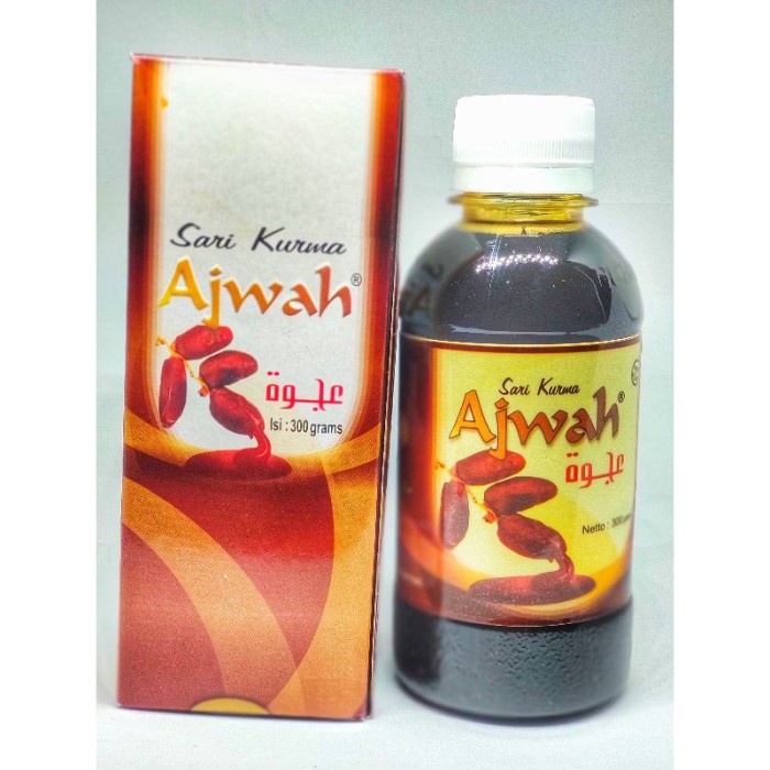 

Sari Kurma Ajwah 100% buah kurma pilihan 300 gr tanpa glukosa