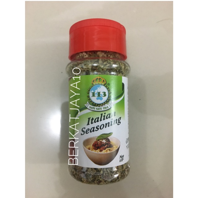 

Bumbu Masak 113 Italian Seasoning Satu Satu Tiga 18 gr