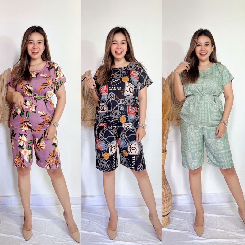 Daster Bali Setelan Baju Tidur Pendek