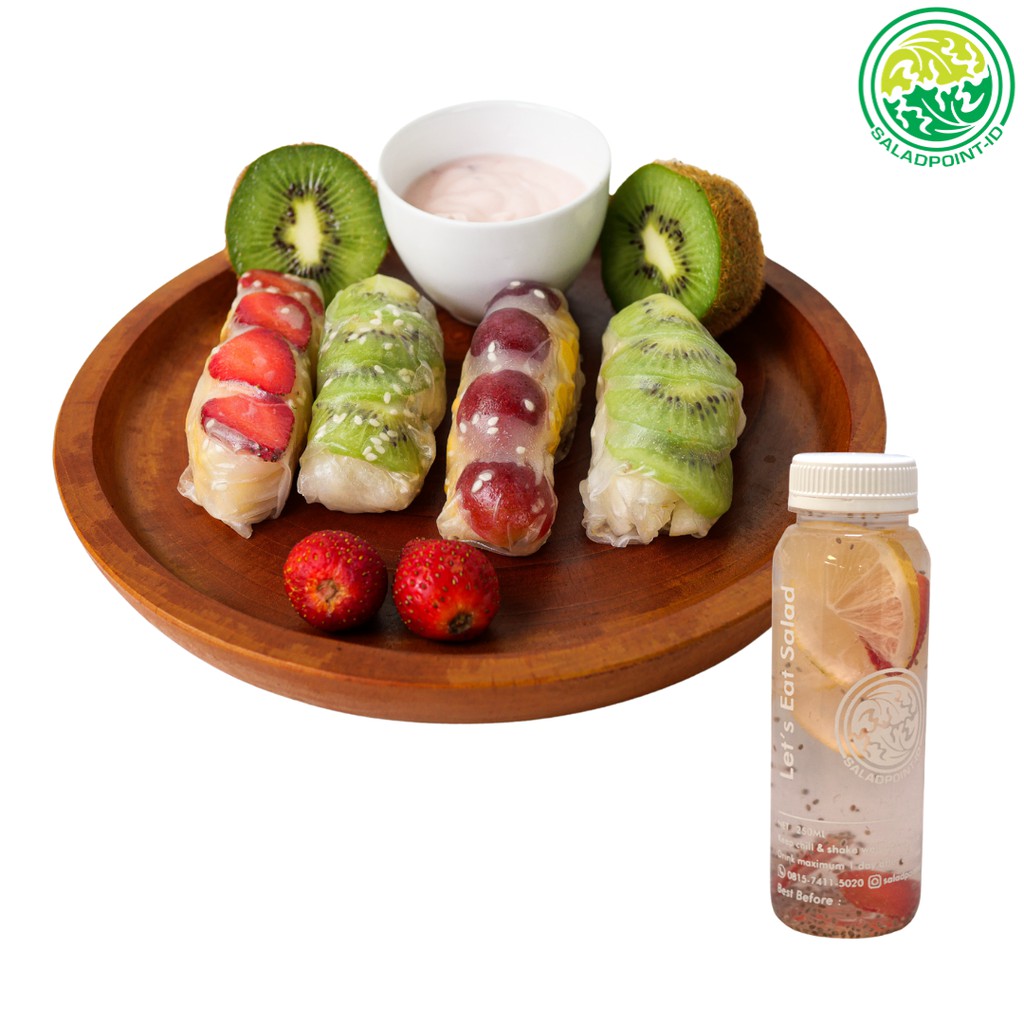 

SaladPoint-ID Combo Salad Roll Fruit Infused Water