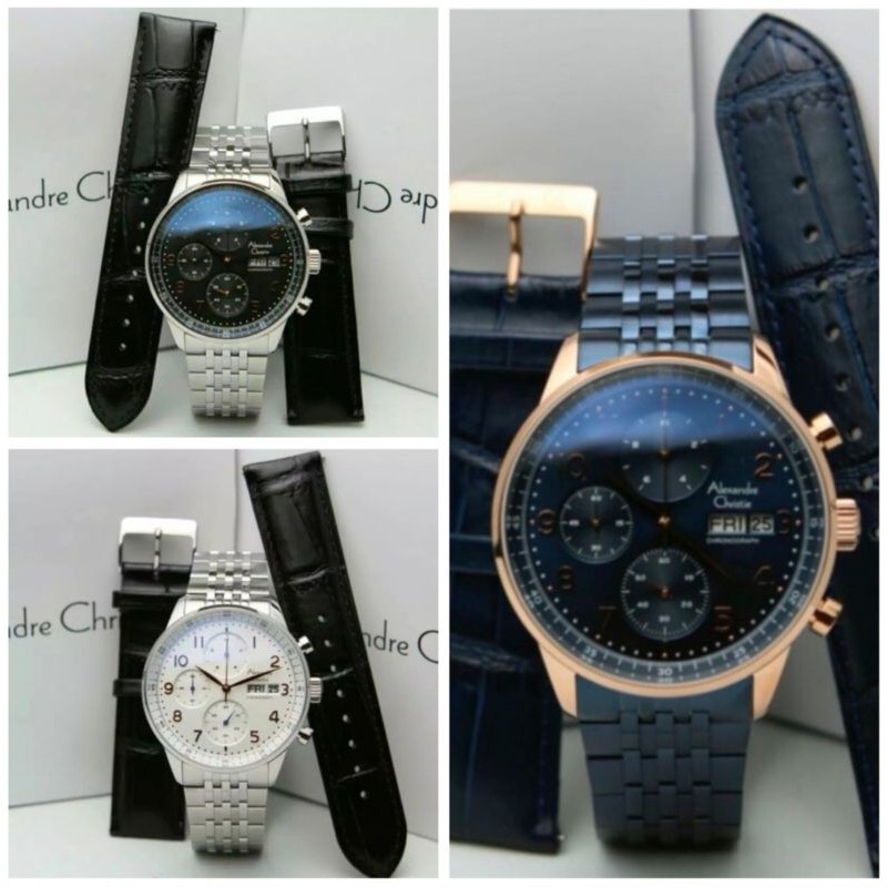 JAM TANGAN PRIA ALEXANDRE CHRISTIE 6492 AC 6492MC Ac 6492 ORIGINAL [ GARANSI RESMI 1 TAHUN ]