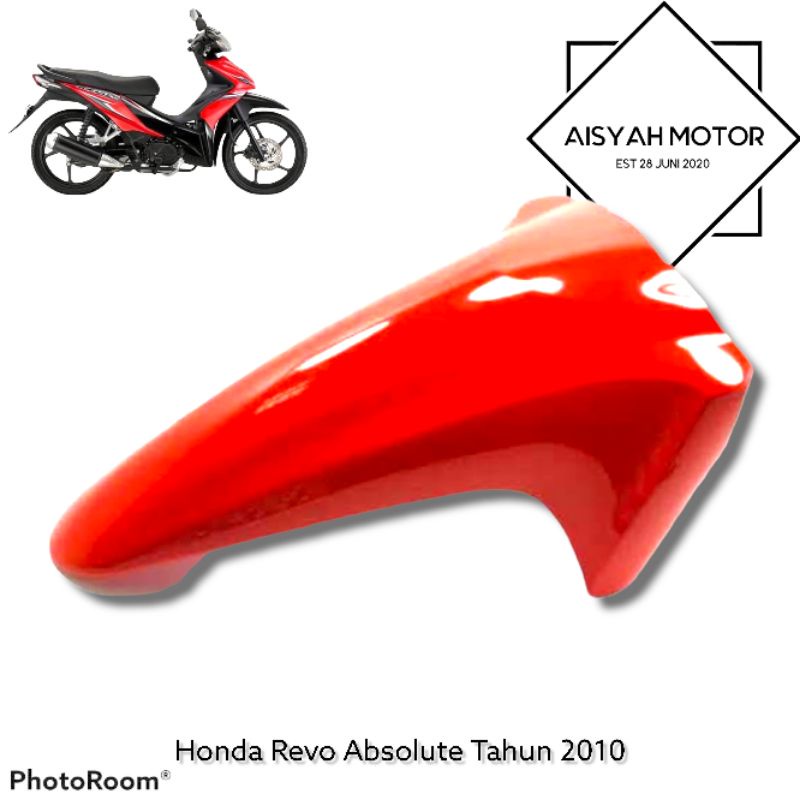 Bodi Halus Honda Revo Absolute Warna Merah Cabe Tahun 2010