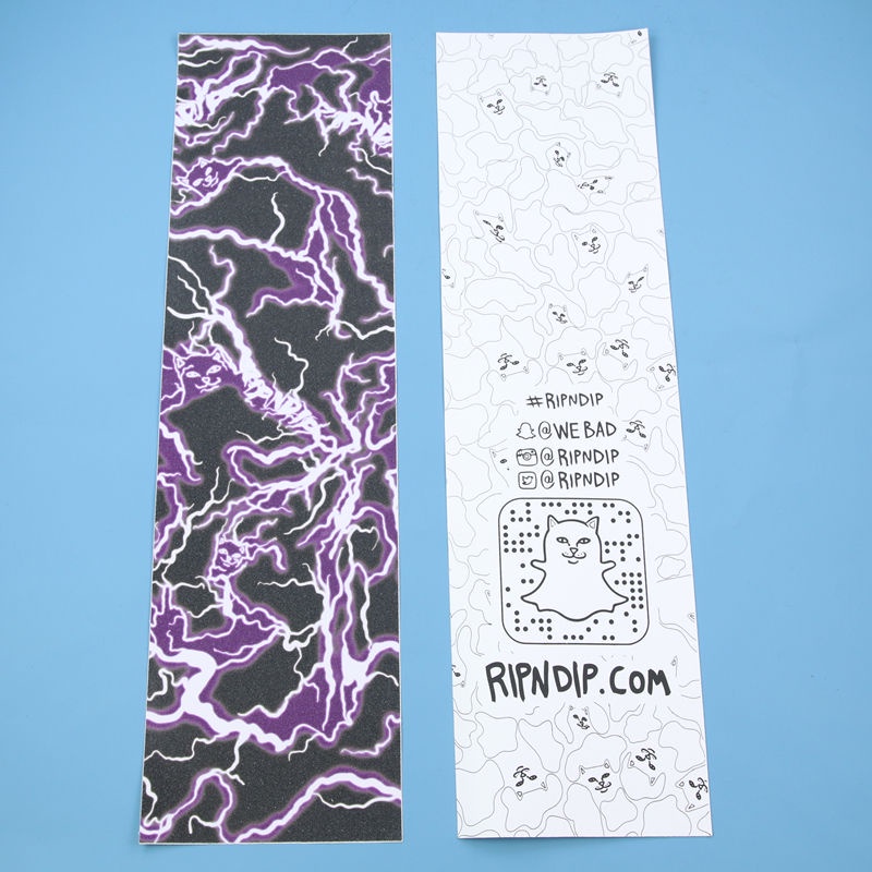 RIPNDIP Mob GRIPTAPE Amplas Profesional Untuk Lubang Udara skateboard