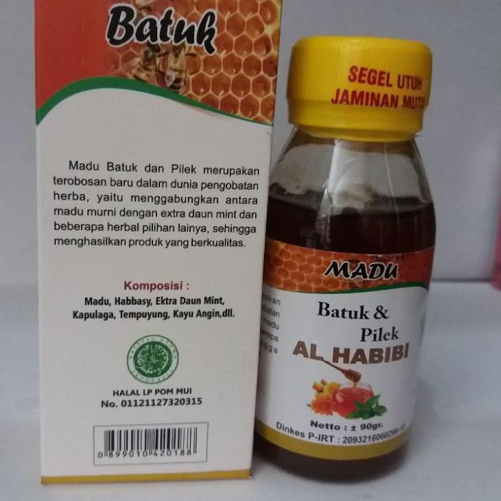 Jual READY TNY Madu Batuk Pilek Al Habibi 90 Gram Shopee Indonesia