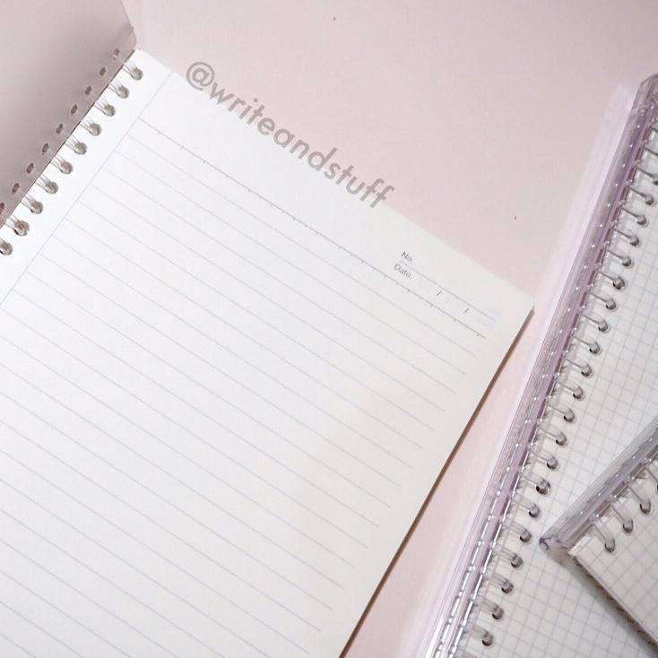 

Harga Murah.. NOTEBOOK BINDER B5 Ring Plastik | Notebook Binder Lined / Grid Transparent