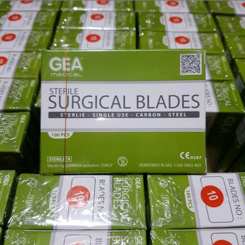 Pisau Bedah GEA / Surgical Blade / Bisturi / Mata Pisau Operasi