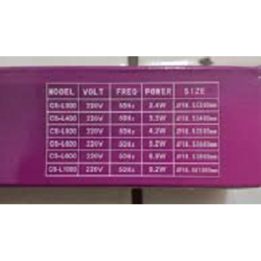 Lampu Celup Aquarium 80cm Cosmo CS-L800 LED Underwater Light 80 cm
