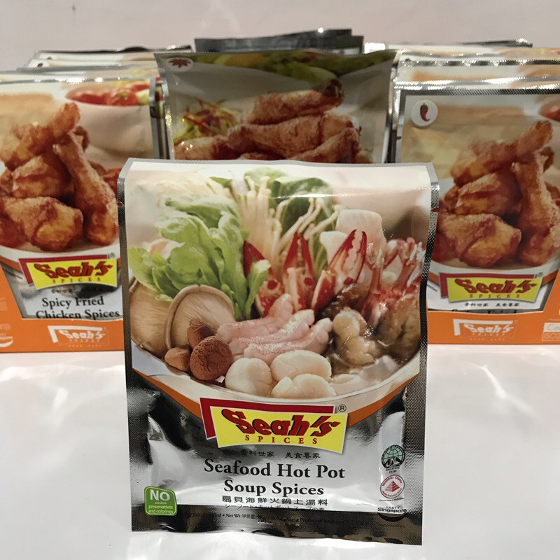 

Seah’s Seafood Hot Pot Soup Spices ( Bumbu Masak Seafood )