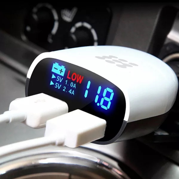 911 RCF-R58 - USB Car Charger With Dual USB Port 5V 3.4A