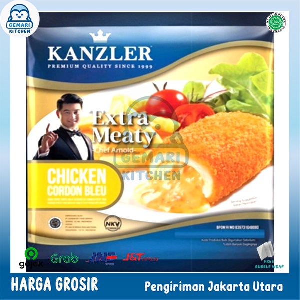 

KANZLER CHICKEN CORDON BLEU 300 GRAM ISI 2 PCS