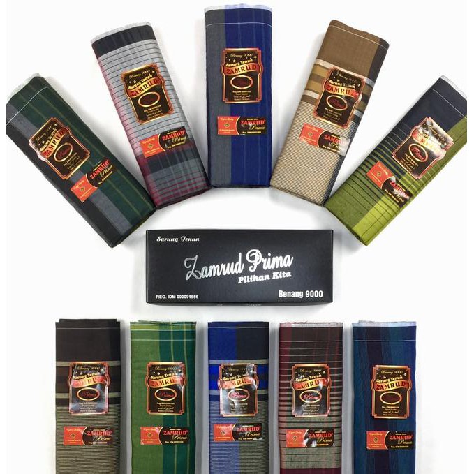 SARUNG TENUN ZAMRUD PRIMA (GROSIR)