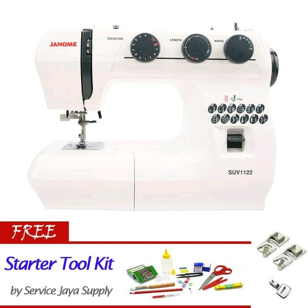 spesial JANOME SUV 1122 Mesin Jahit Portable Multifungsi Berkualitas