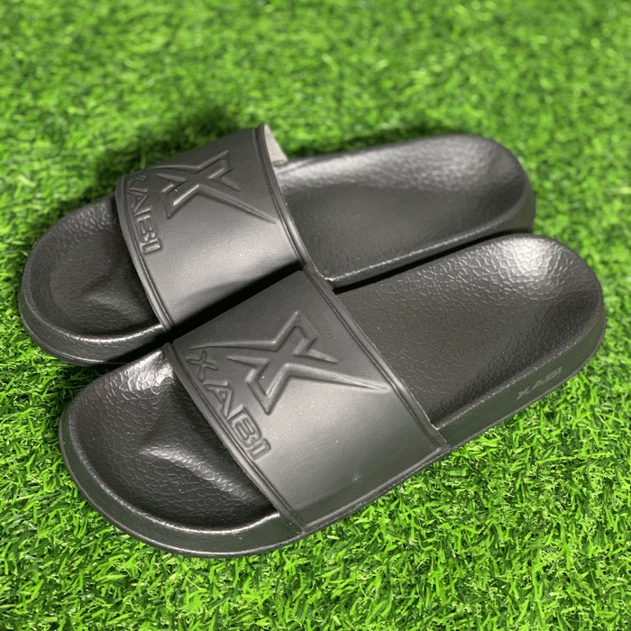 Sandal Slip on/slide xabi KELINGKING - Black (100% original)