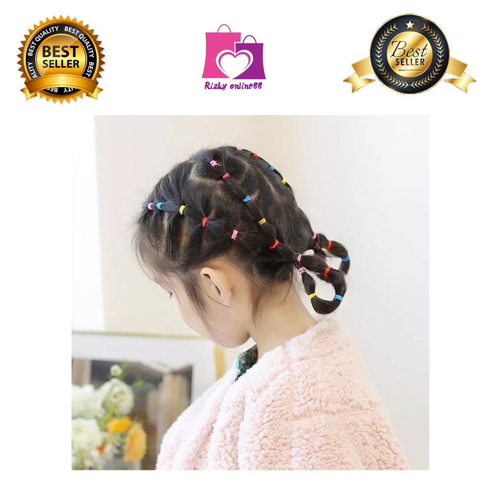 rizkyonline88 karet ikat rambut elastis tabung AW03