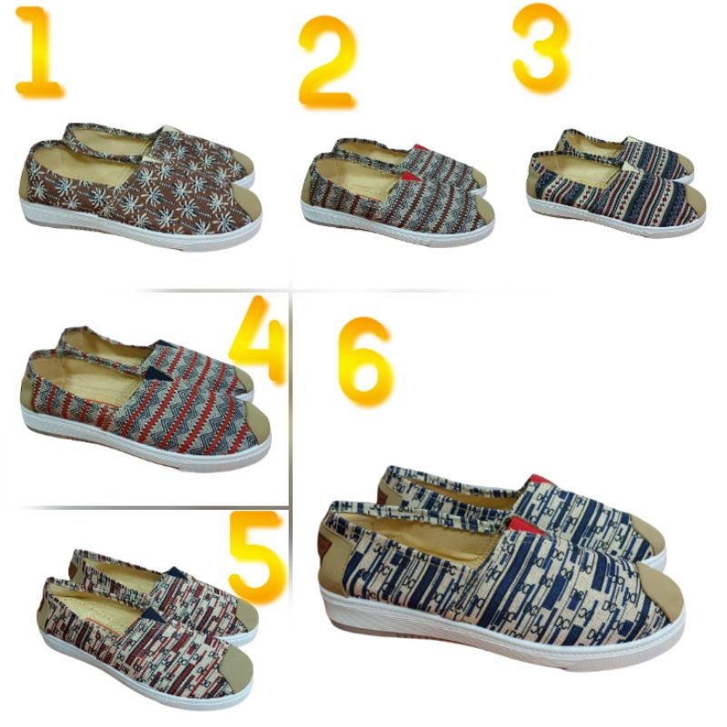 Sepatu Bigboss Slip On Cewe Kanvas Sneakers Wanita Original