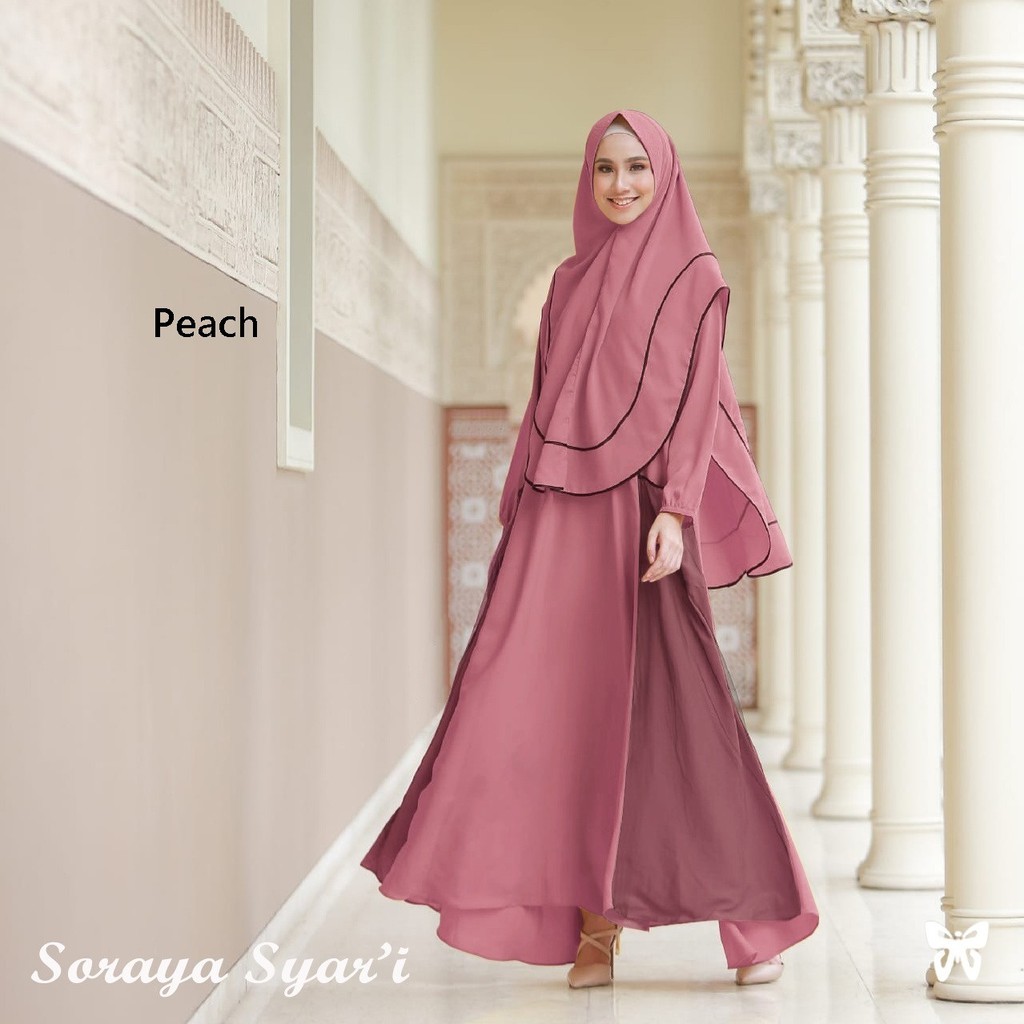 HOPYLOVY - SALE Gamis Wanita Soraya Syari