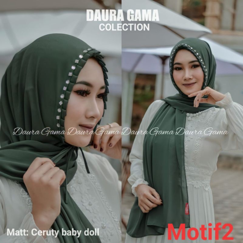 Hijab Pashmina Payet DAURA GAMA