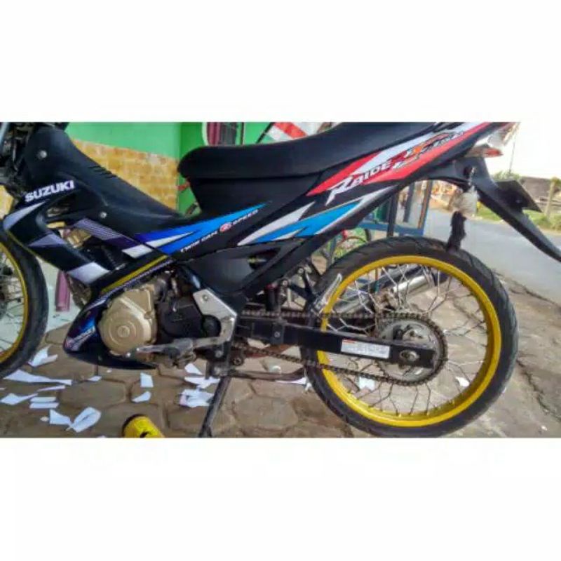 stiker striping variasi SATRIA FU 2005/2006 RAIDER