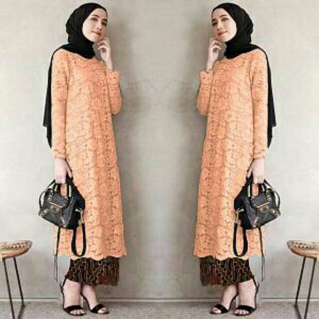 Andini tunik set rok