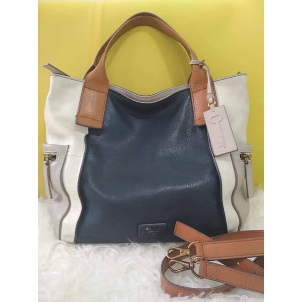 Preloved Fossil Emerson multy blue