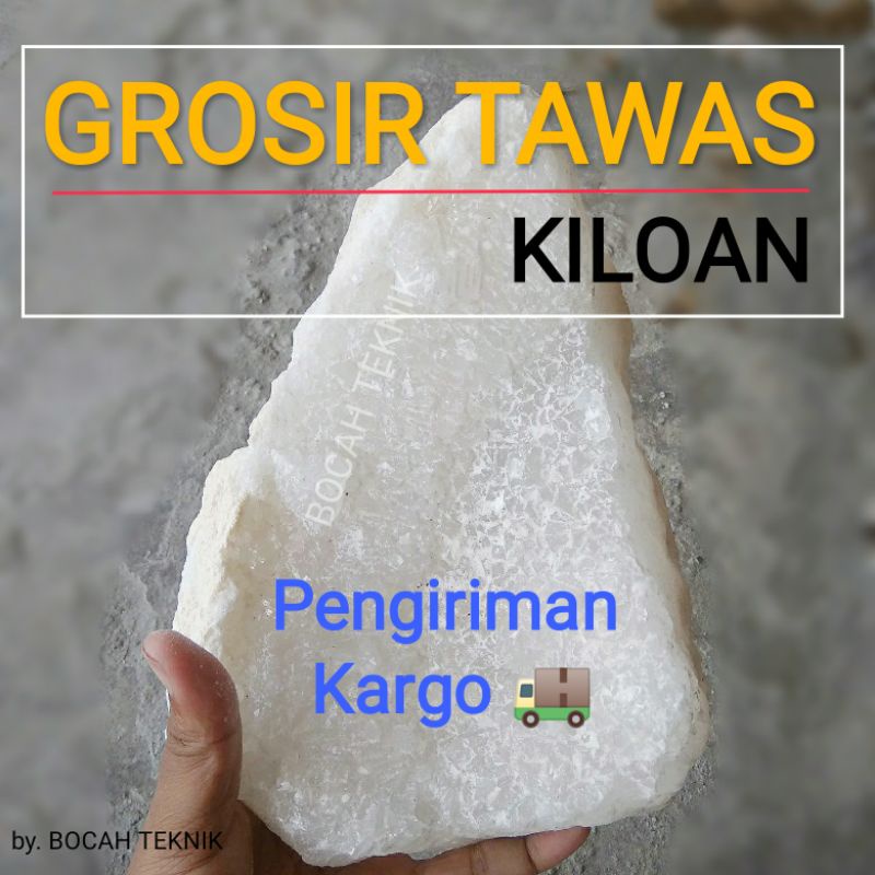 GROSIR TAWAS KILOAN (1kg) - tawas / trawas / deodoran 1kg