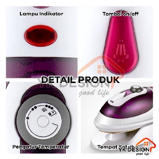 YK DESIGN YK 505 setrika uap steam ironer setrika multi YK DESIGN YK 505 setrika uap steam ironer setrika multi