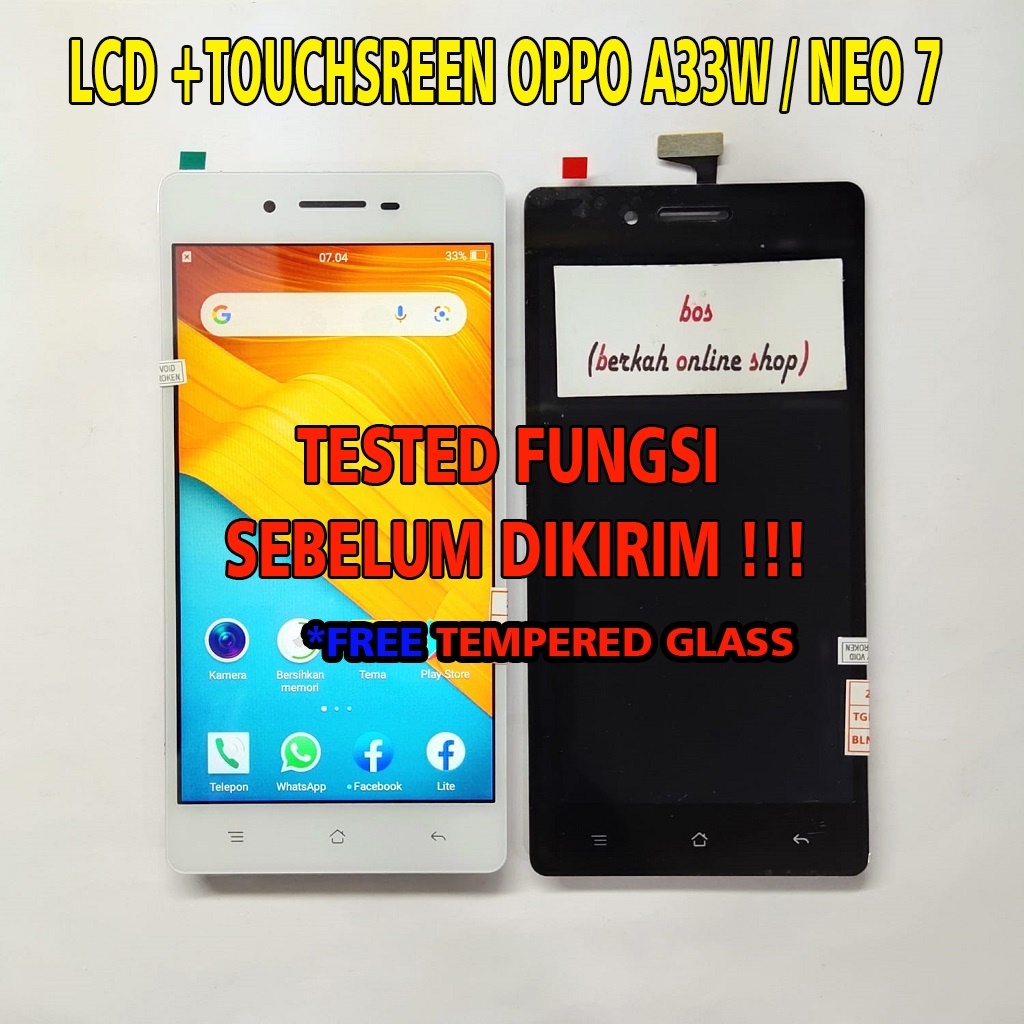 LCD+TOUCHSCREEN OPPO NEO 7 A33/A33W FULLSET TS LCD