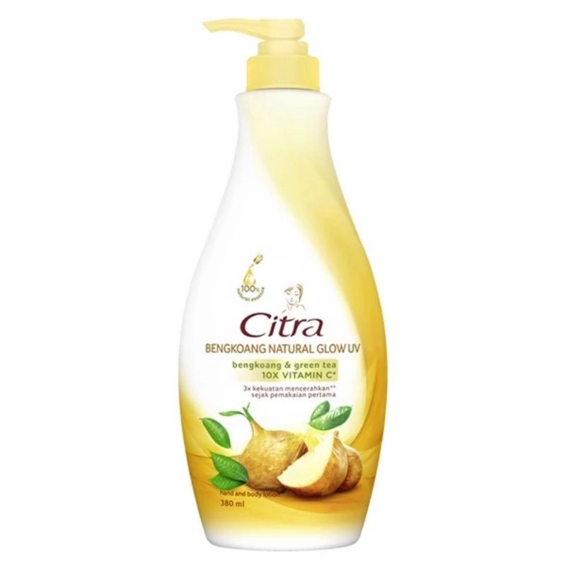 CITRA Bengkoang Natural Glow UV Body Lotion 380 ml