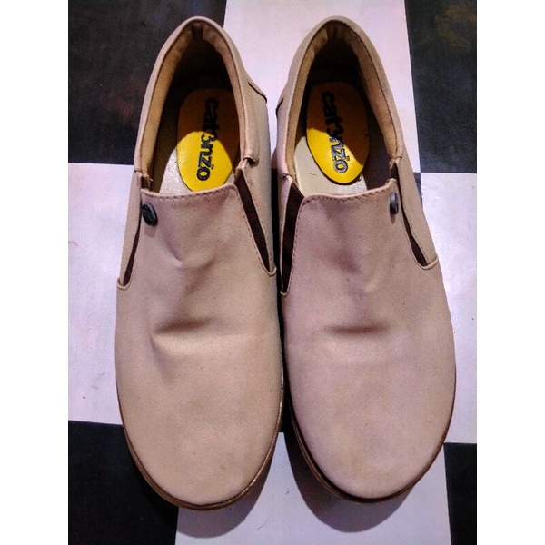 sepatu slip on wanita preloved