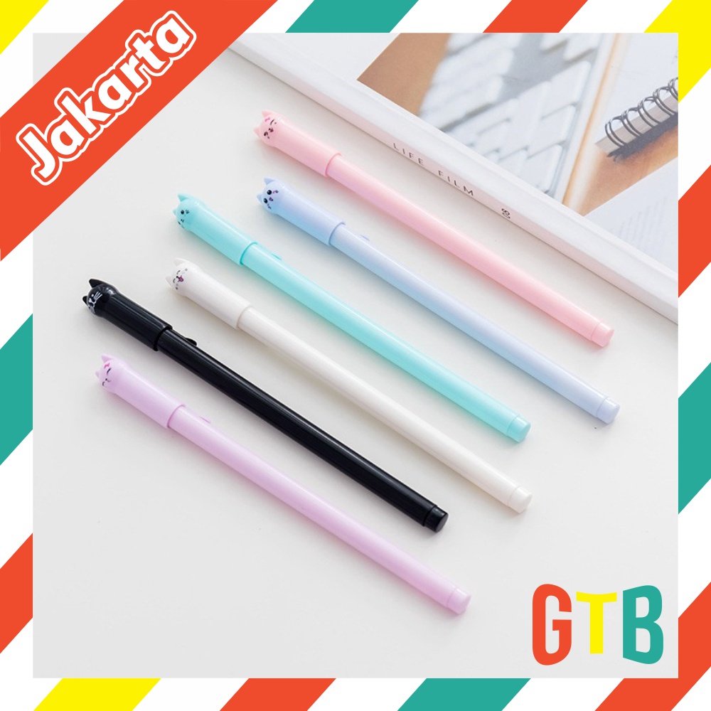 

❤GTB❤ R340 PULPEN KUCING MURAH 6 WARNA - PENA KUCING BARU - PENA KARAKTER KUCING