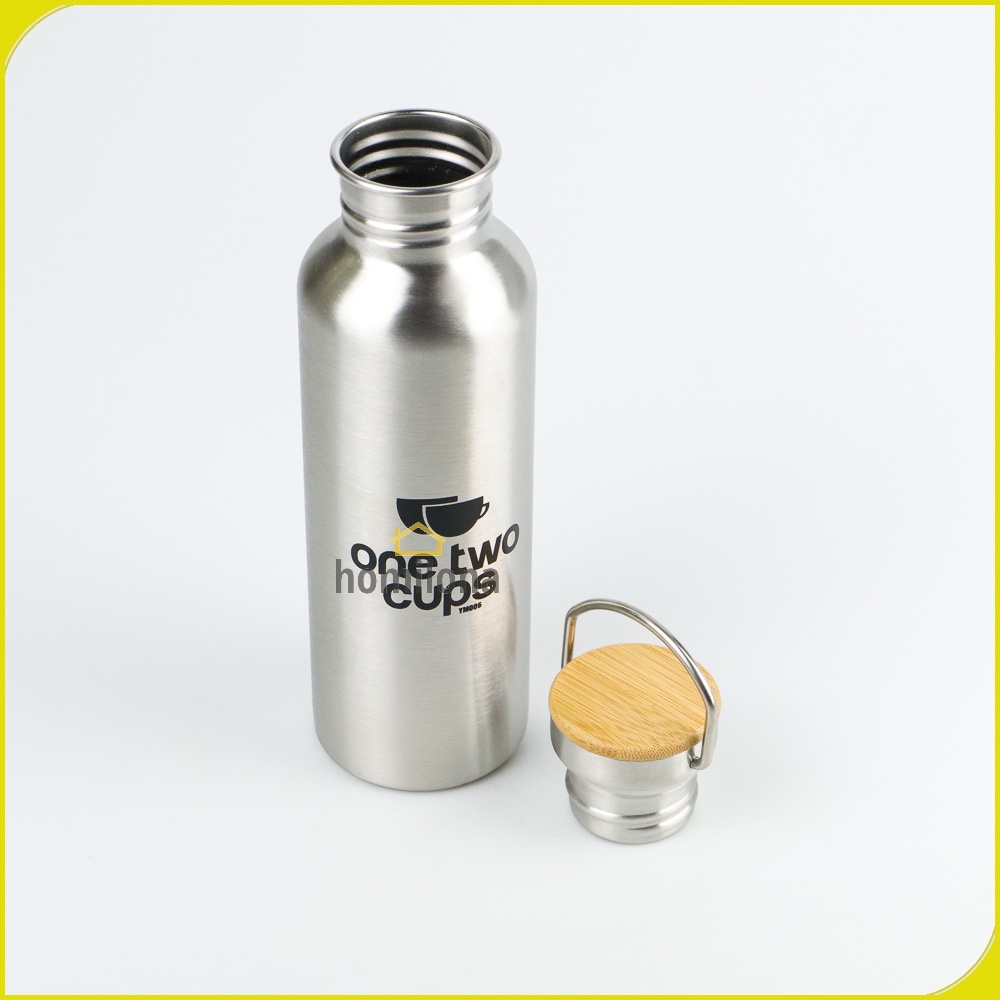 Botol Minum Insulated Thermos Stainless Steel 300ml 500ml 750ml 1000ml YM006 Silver