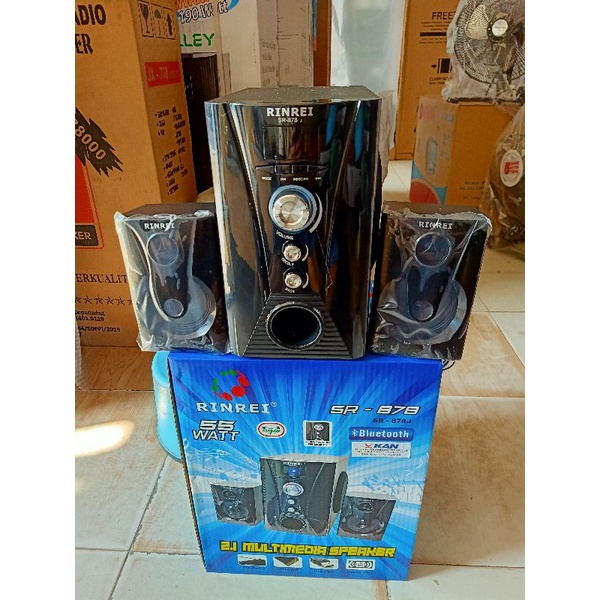 speker rinrei bluetooth SR878J free mic
