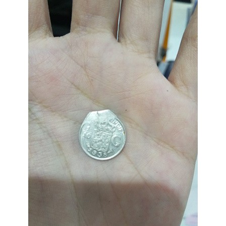 1/10 gulden 1938 salah cetak