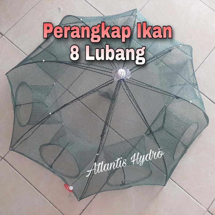 Perangkap Ikan / Bubu Ikan / Jebakan Ikan + Udang 8 Lubang MURAH 