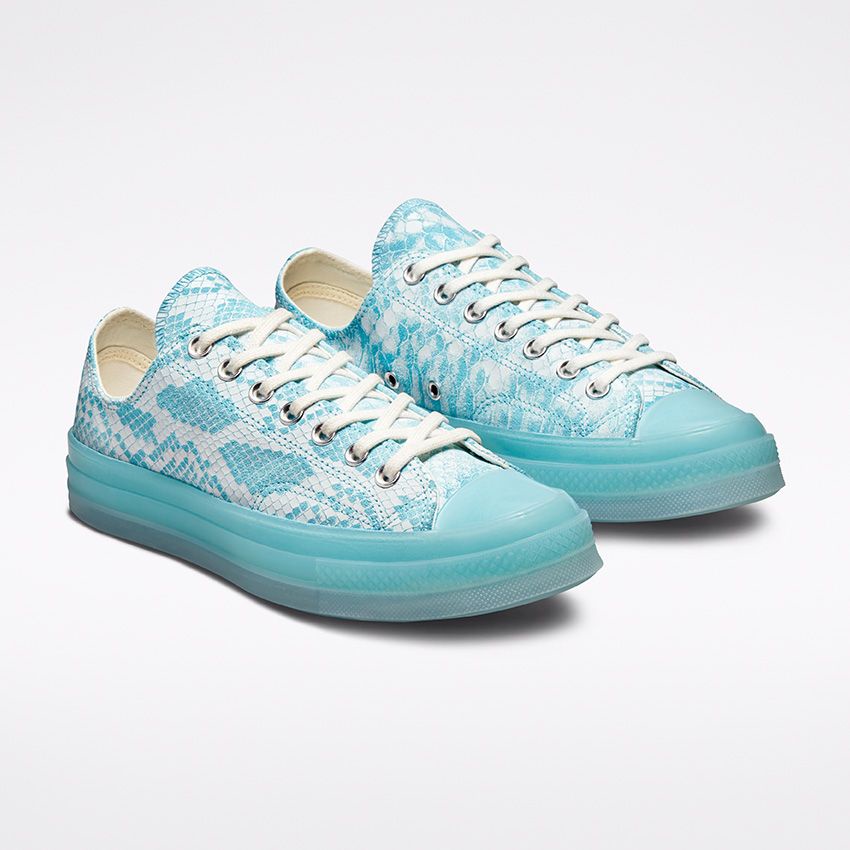 Converse x Golf Wang Chuck Taylor 70s Snake Low Top Vintage White/Blue Topz - Original