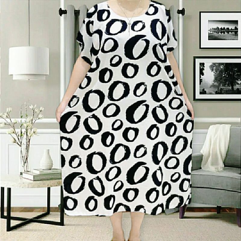 Daster jumbo size XXXXXL Dress jumbo Terusan jumbo daster/dress baju tidur jumbo berbahan rayon premium halus, adem dan lembut