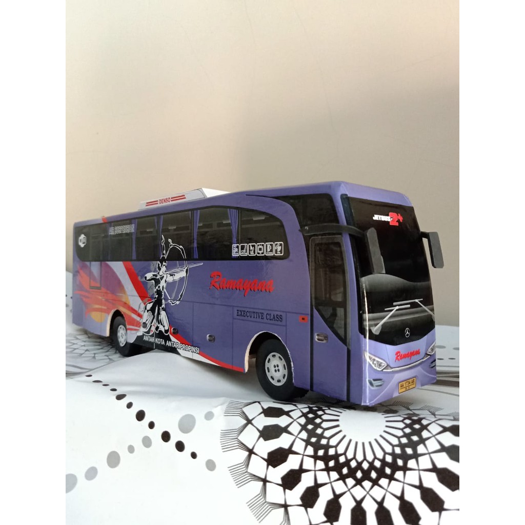 miniatur Bus bis /mainan bus bis ramayana shd