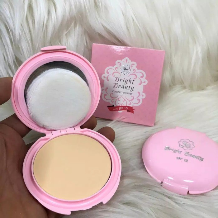 [BISA COD] Bedak Padat Viva Bright Beauty Compact Powder SPF 15 NATURASA