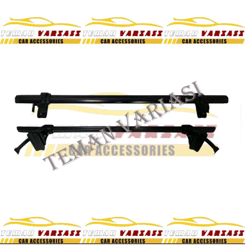 CROSS CROS BAR RACK RAK BAGASI MOBIL JEPIT BODY PLATINUM UNIVERSAL KAKI GESER DUDUKAN RAK RACK BAGAS