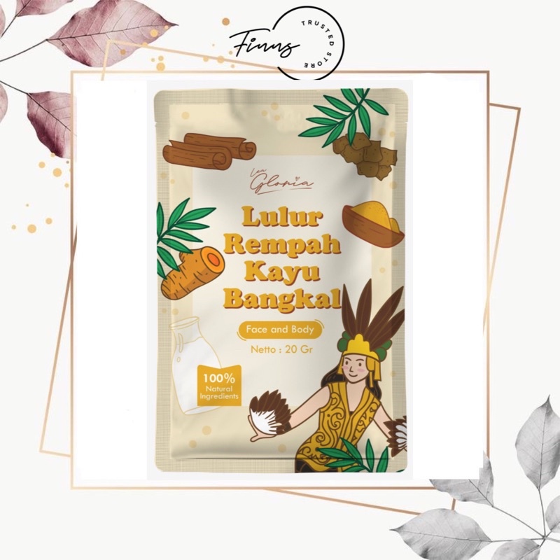 ❣️FINNS❣️Lulur Rempah 2in1 Face & Body - Lulur Rempah Kayu Bangkal