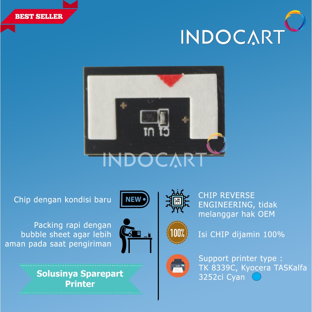 Chip TK-8339K-8339C-8339M-8339Y-Kyocera TASKalfa 3252ci