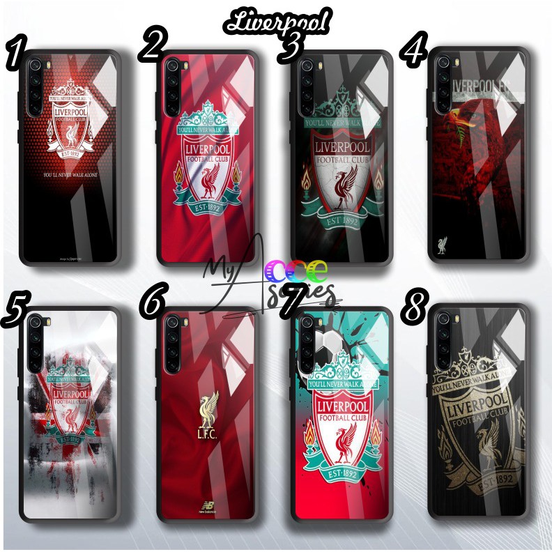 Back case glass vivo LIVERPOOL Y91 Y17 Y12 Y15 Y93 Y95 Y81 Y83 Y71 Y53 y20 Y30 Y50 V17 Y11 MY3269