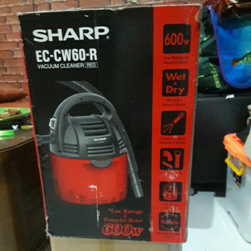 Vacum Cleaner Sharp EC-CW60-R